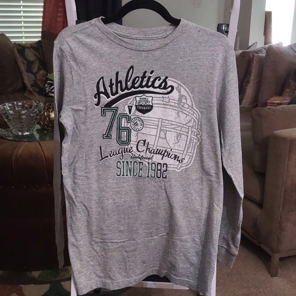Long Sleeve Athletics Brand Shirt